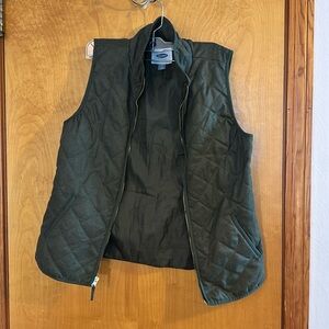 Green Quilted Vest